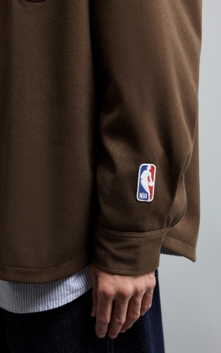 【NBA湖人队】杰克琼斯冬季男装长袖衬衫新款刺绣印花休闲通勤 商品图4